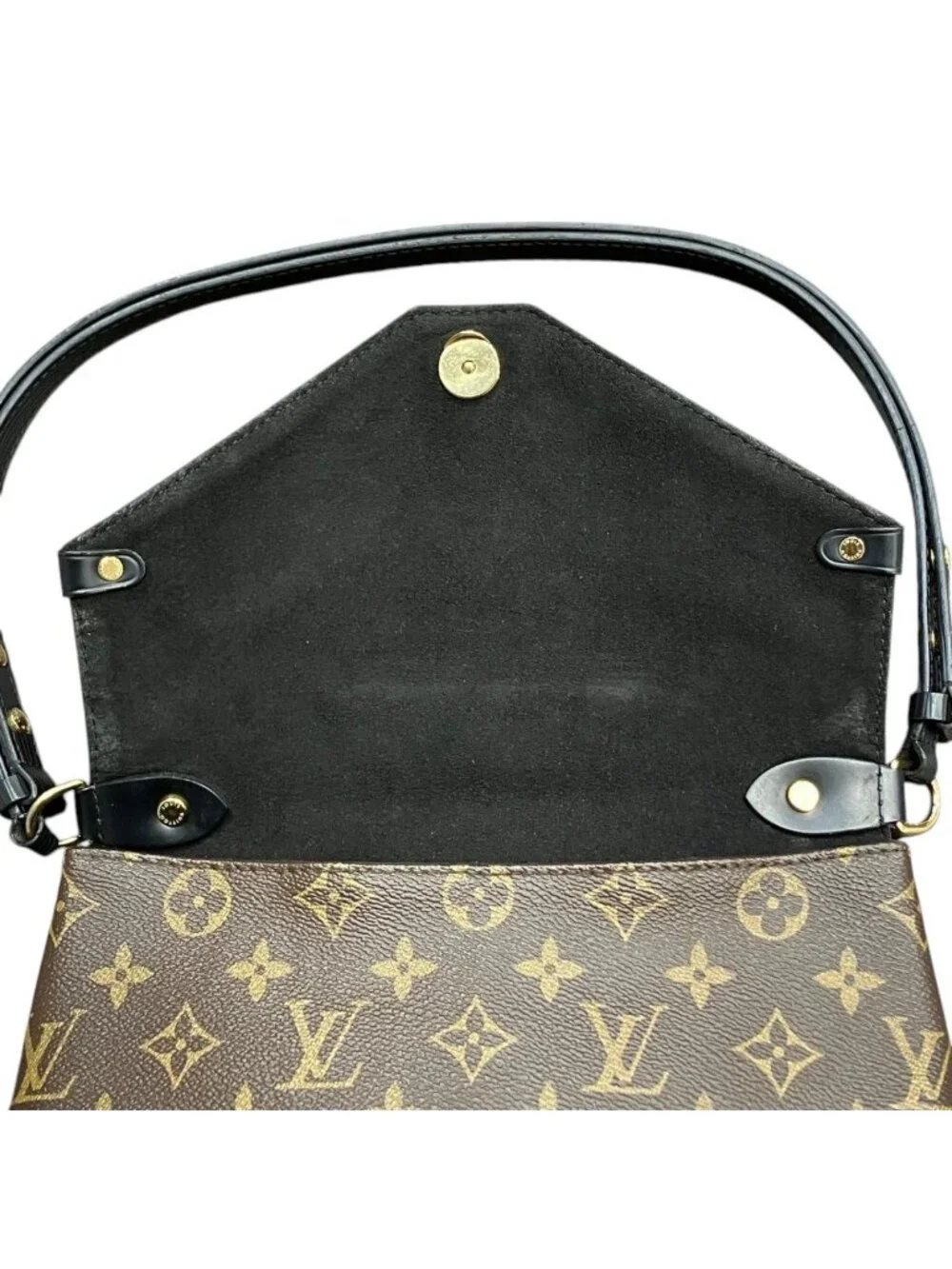 Louis Vuitton Saint Michel Monogram Epi Shoulder Bag Canvas